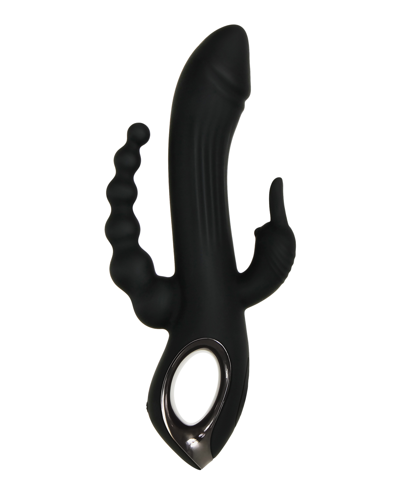 Evolved Trifecta Triple Stim Rechargeable - Black - Image 4