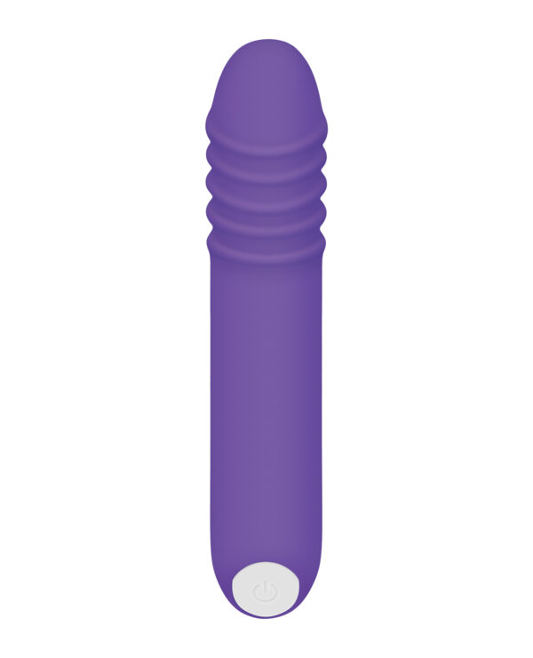 Evolved The G-Rave Light Up Vibrator - Purple - Image 4