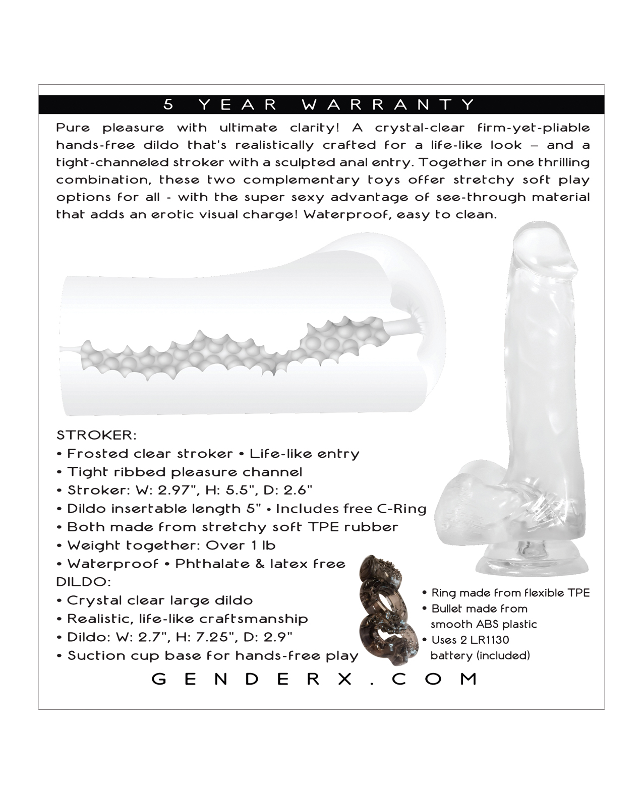 Gender X Clearly Combo - Clear - Image 2