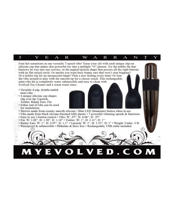 Evolved Tiny Treasures 5 Piece Silicone Kit - Image 2