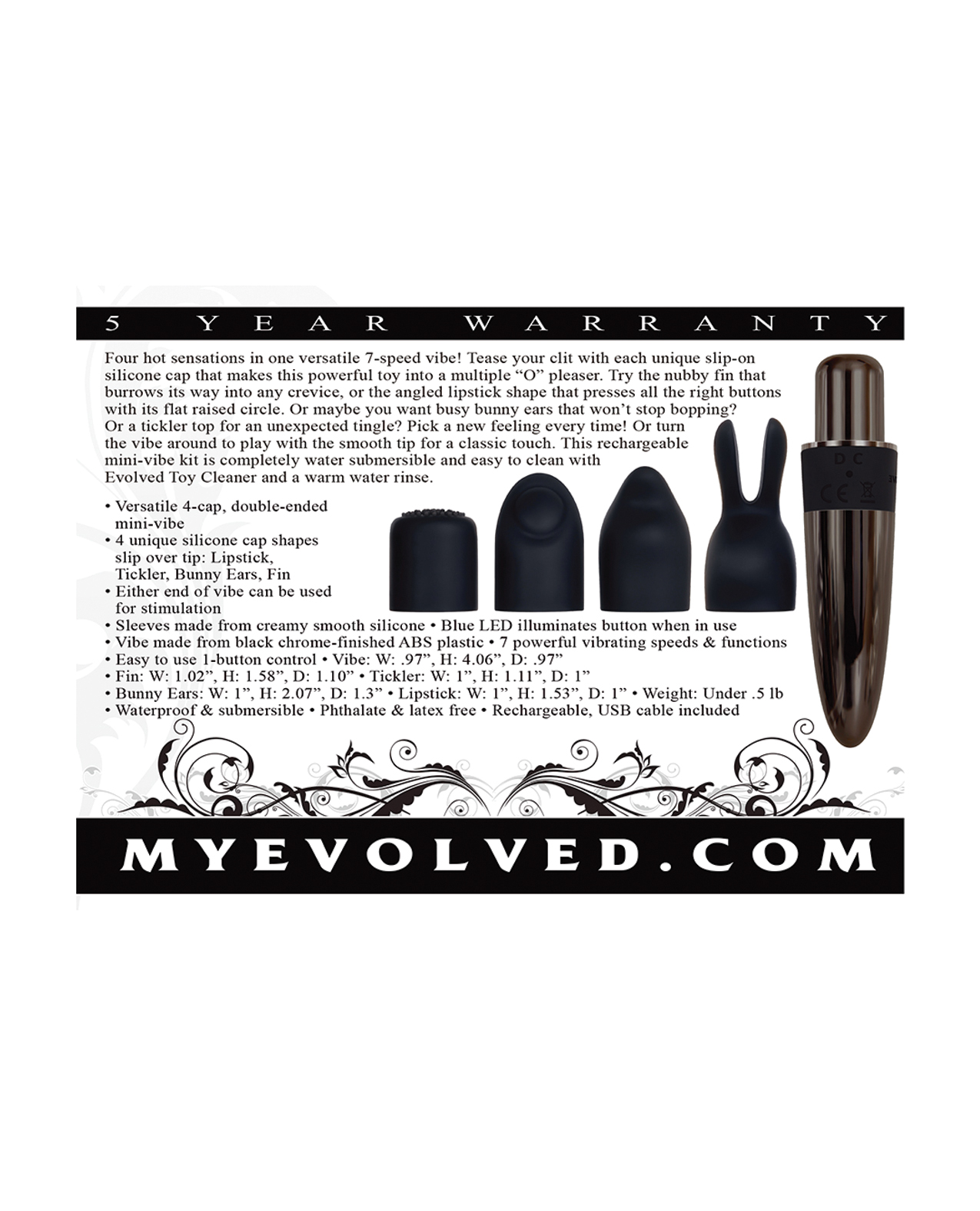 Evolved Tiny Treasures 5 Piece Silicone Kit - Image 2