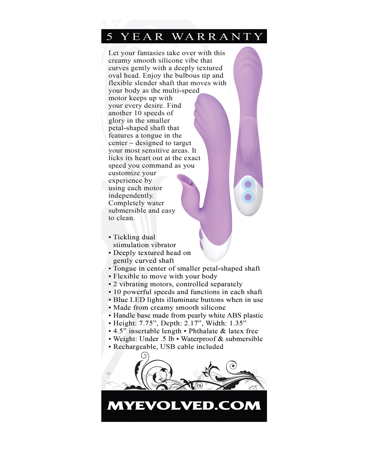 Evolved Pleasing Petal Vibe - Purple - Image 2