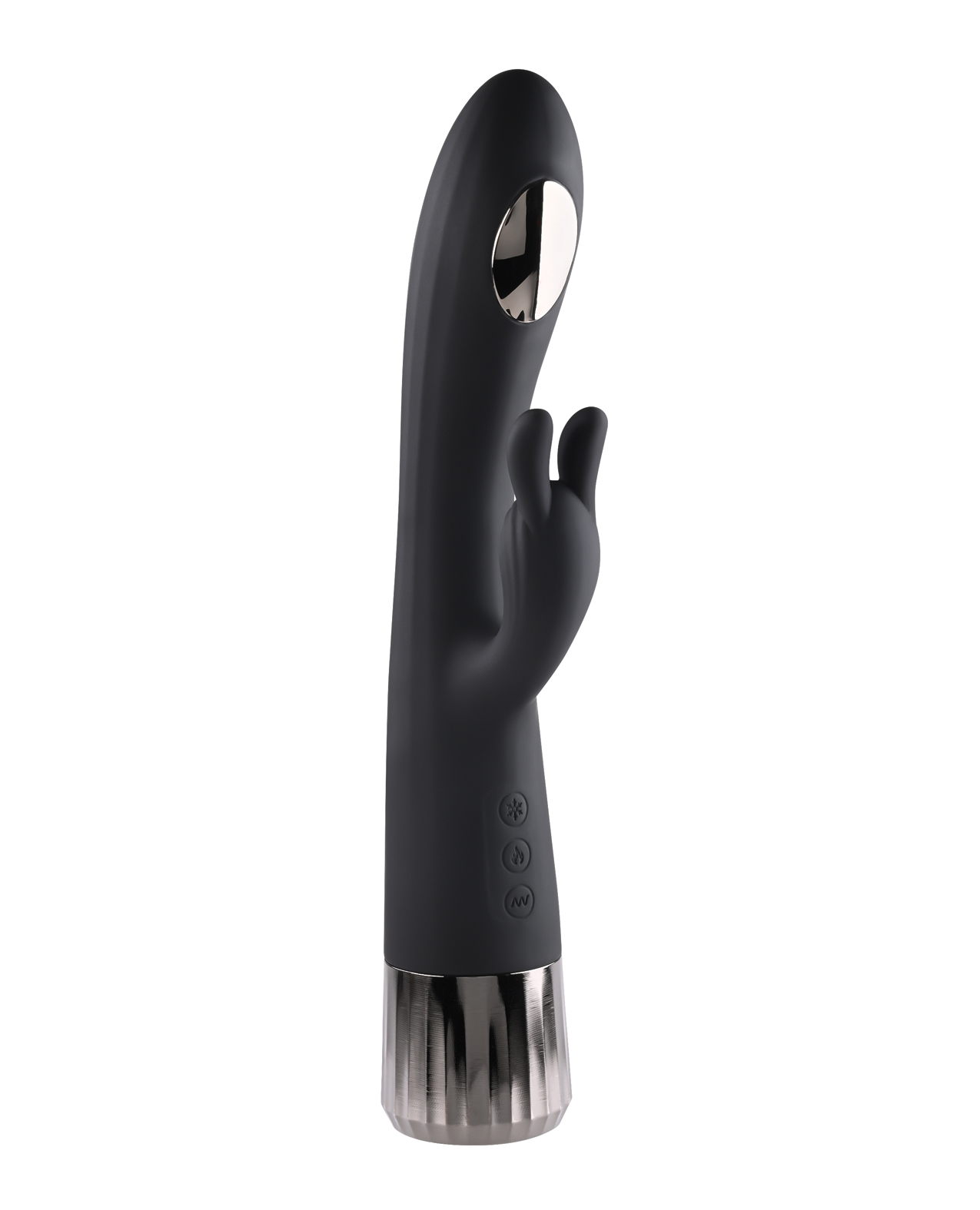 Evolved Heat Up & Chill G-Spot Rabbit - Black - Image 3