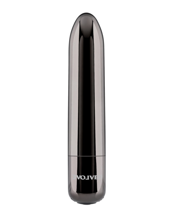 Evolved Real Simple Rechargeable Bullet - Black Chrome - Image 3