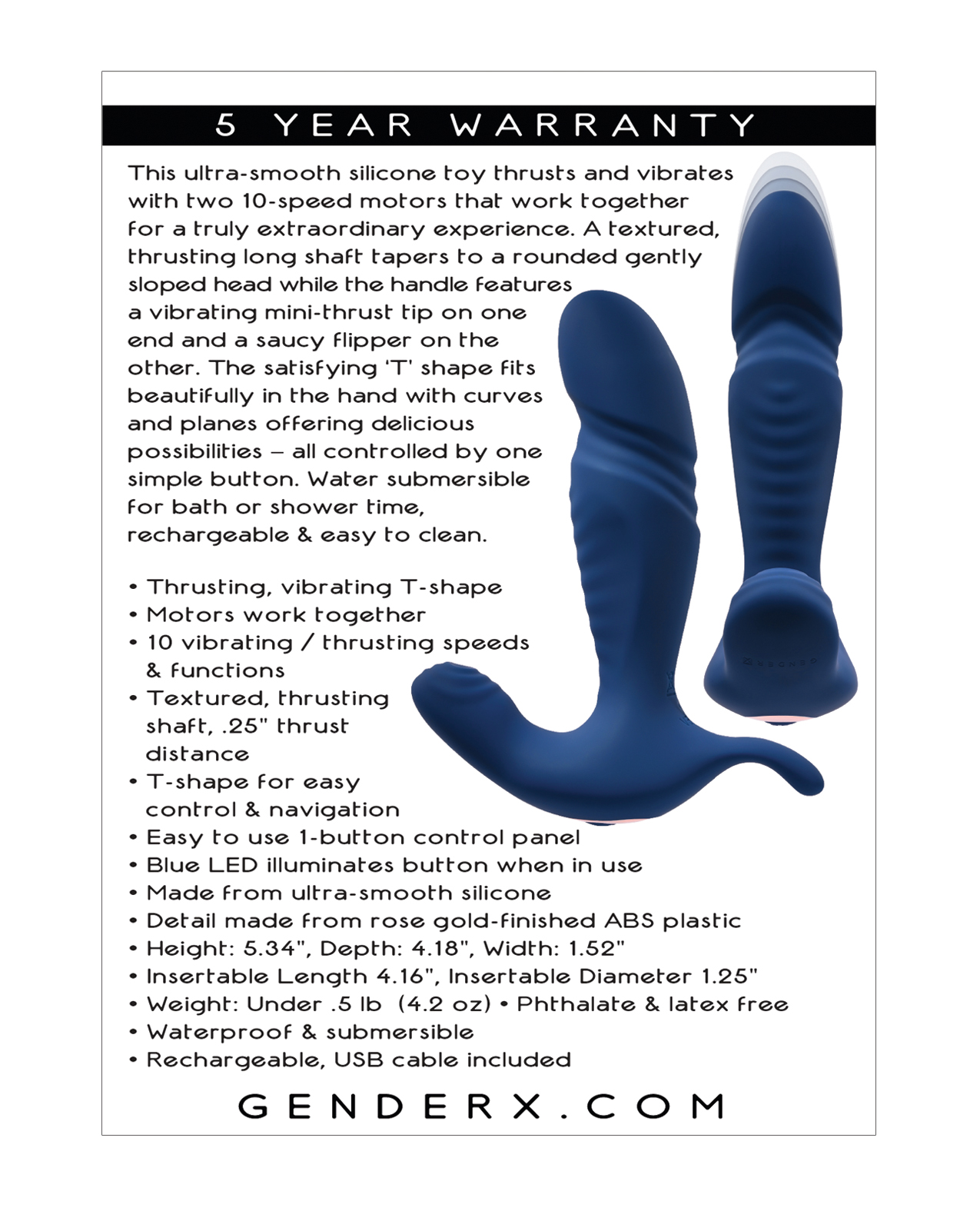 Gender X True Blue - Blue - Image 2