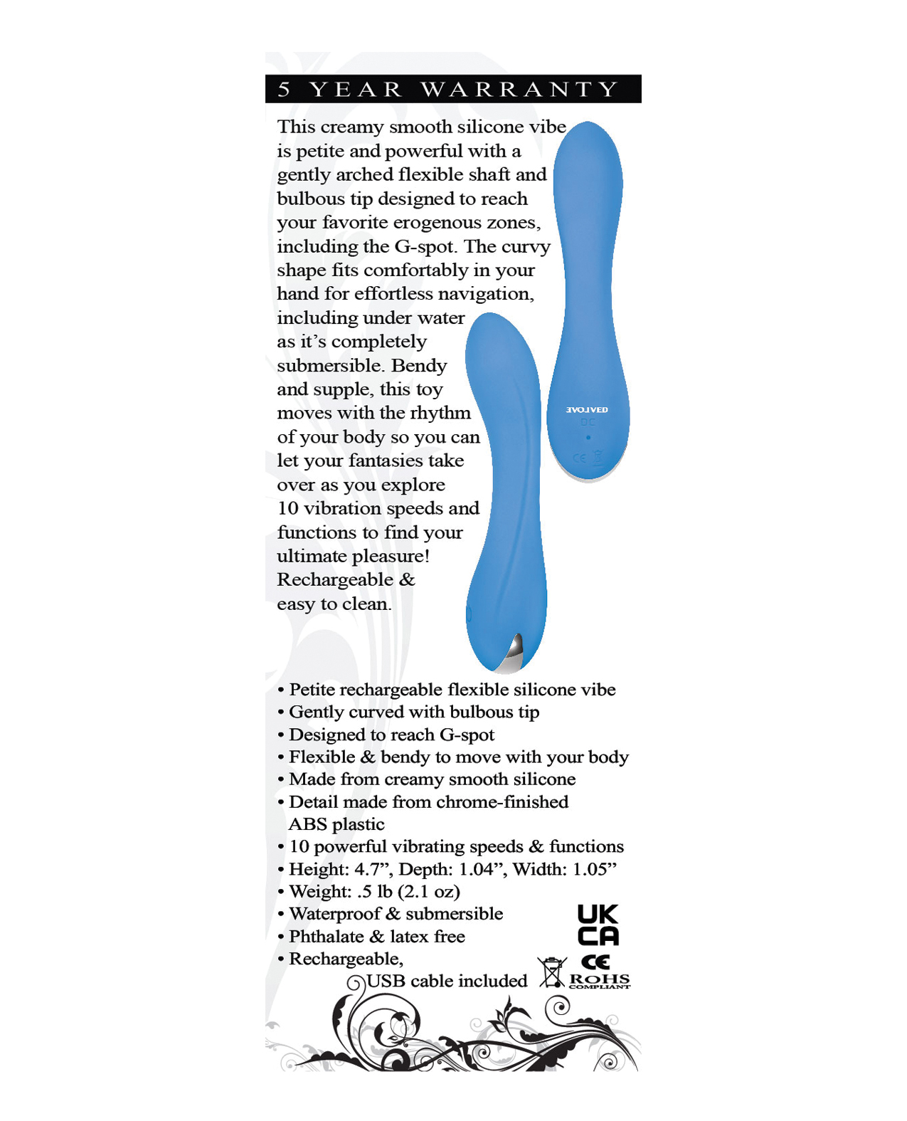 Evolved Blue Crush Petite Vibe - Blue - Image 2