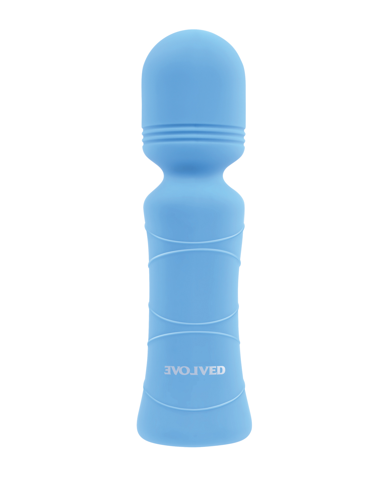 Evolved Out of The Blue Vibrating Mini Wand - Blue - Image 3