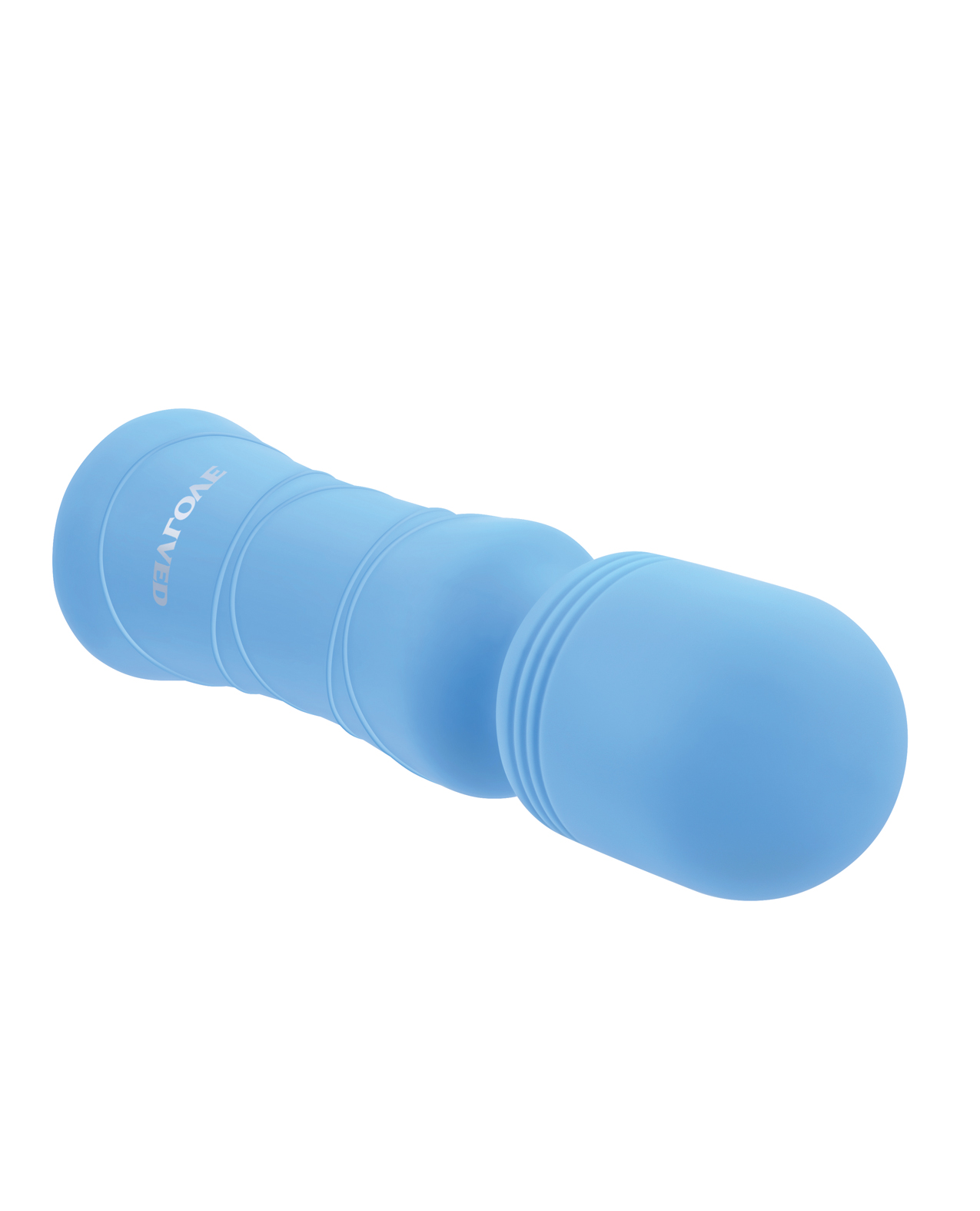 Evolved Out of The Blue Vibrating Mini Wand - Blue - Image 4