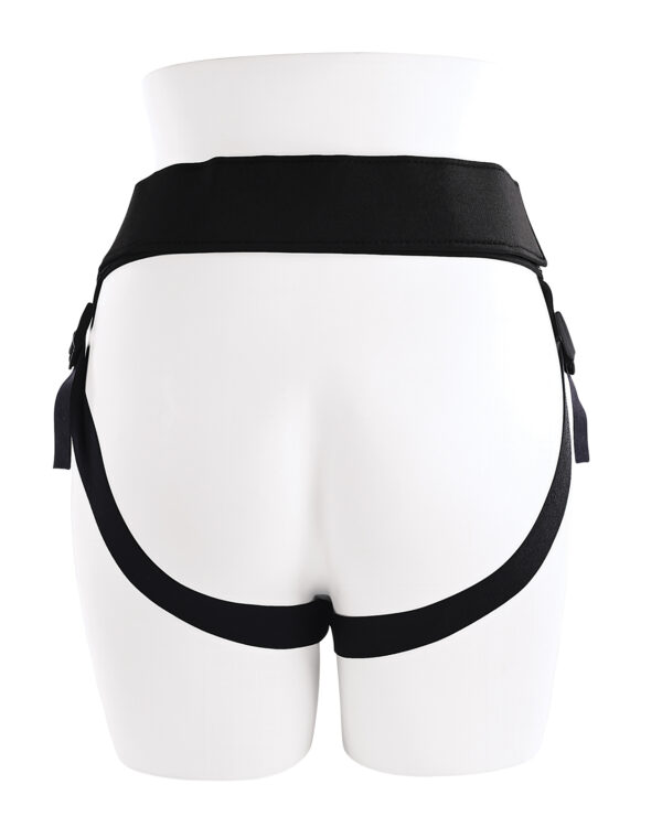Gender X Sweet Embrace Dual Motor Strap On Vibe w/Harness - Yellow - Image 4