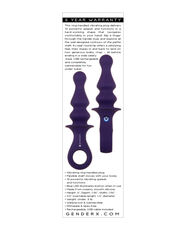 Gender X Ring Pop - Purple - Image 2