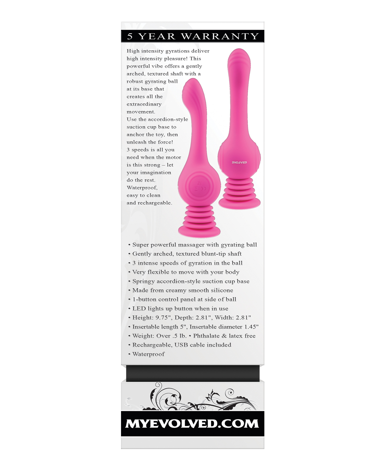 Evolved Gyro Vibe - Pink - Image 2