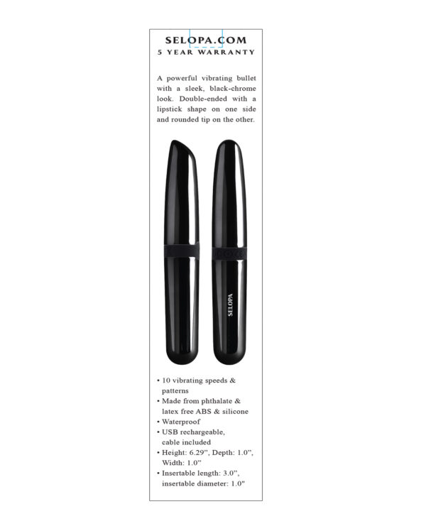 Selopa Buzz Buddy - Black Chrome - Image 5