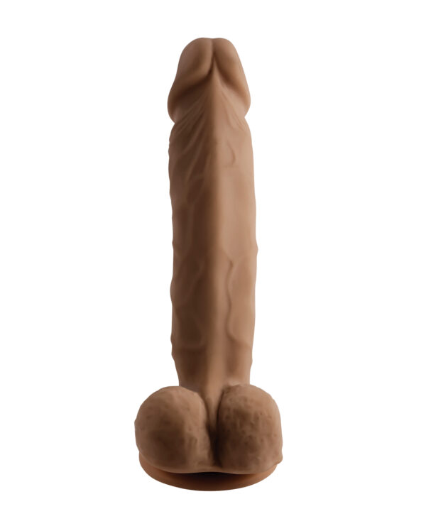Selopa 6.5" Natural Feel Dildo - Dark - Image 3