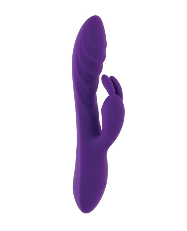 Evolved Wavy Rabbit Vibrator - Purple - Image 2