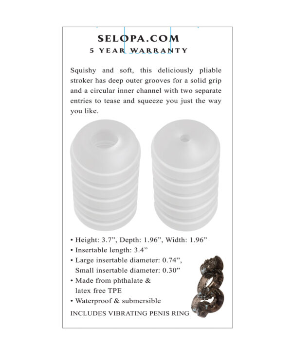 Selopa Ring Me Up Squishy & Soft Stroker - Clear - Image 5