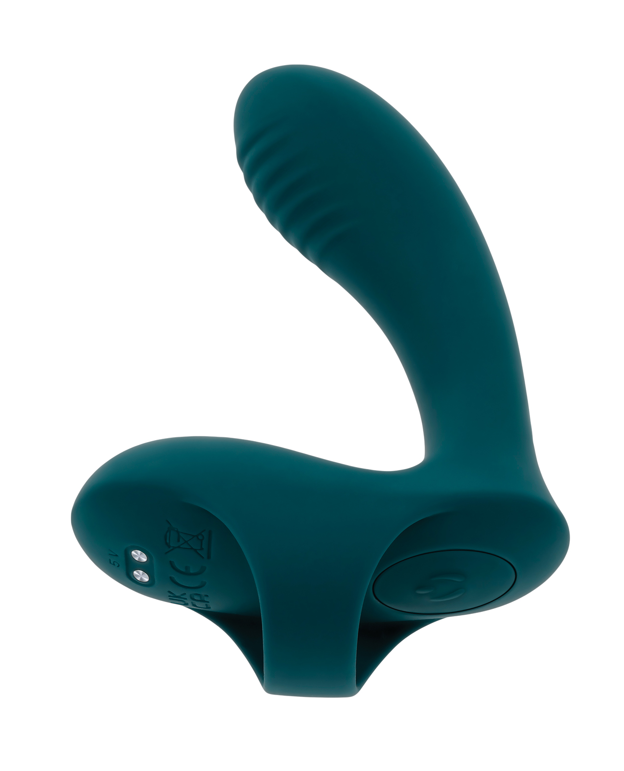 Playboy Pleasure Wrapped Around My Finger Multi Play Vibrator - Dark Teal - Image 5