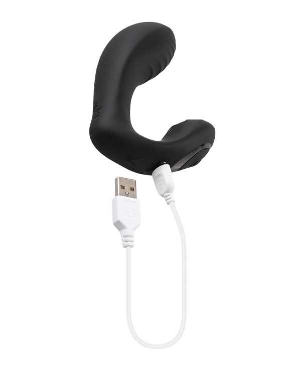 Playboy Pleasure Play time Multi Play G-Spot & P-Spot Vibrator - Black - Image 4