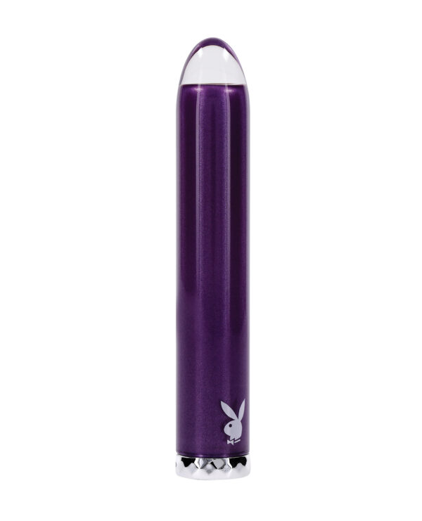 Playboy Pleasure Amethyst Vibrator - Acai - Image 3