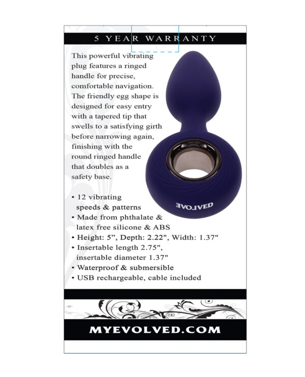 Evolved My Precious Vibrating Plug - Image 5