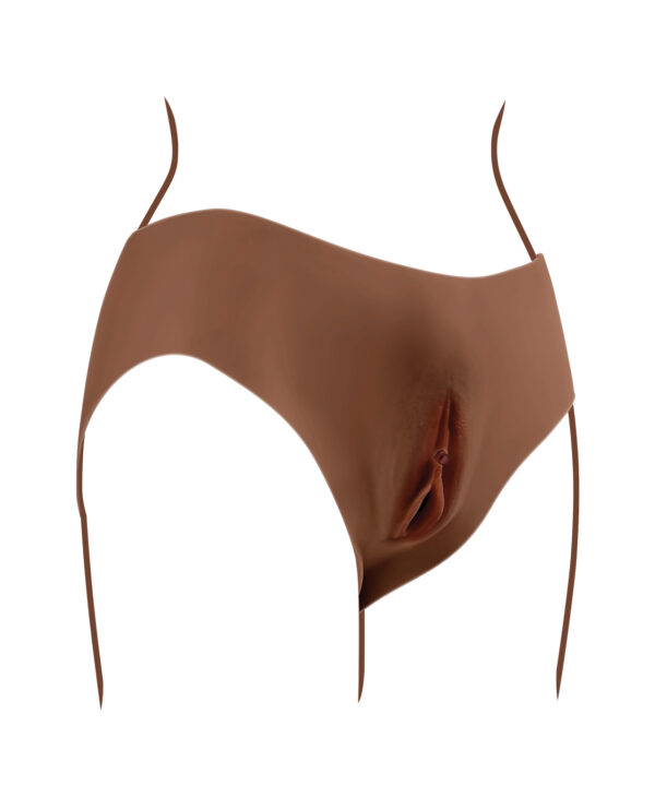 Gender X Vagina Briefs Undergarments - Dark - Image 2