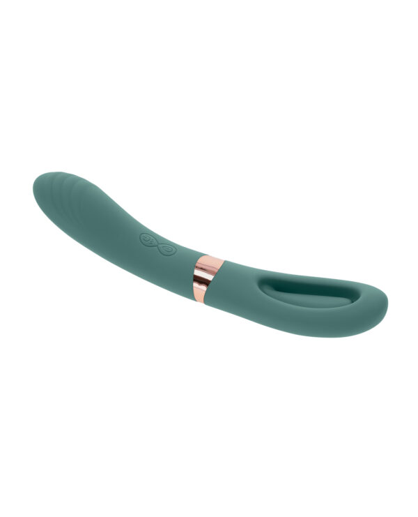 Evolved Chick Flick G-Spot Vibrator - Teal - Image 5