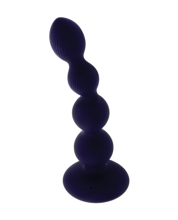 Purple Pleasure Orbit Remote Controlled Anal Vibe - Purple - Image 3