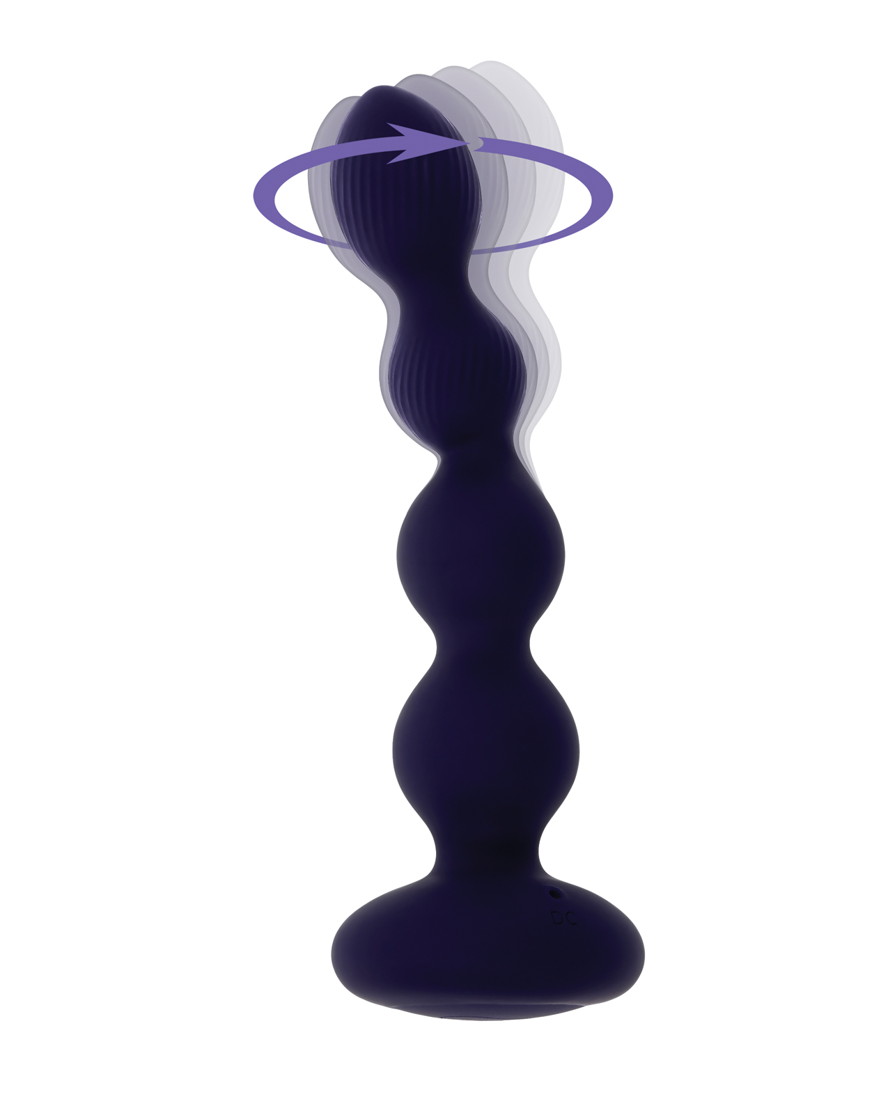 Purple Pleasure Orbit Remote Controlled Anal Vibe - Purple - Image 5