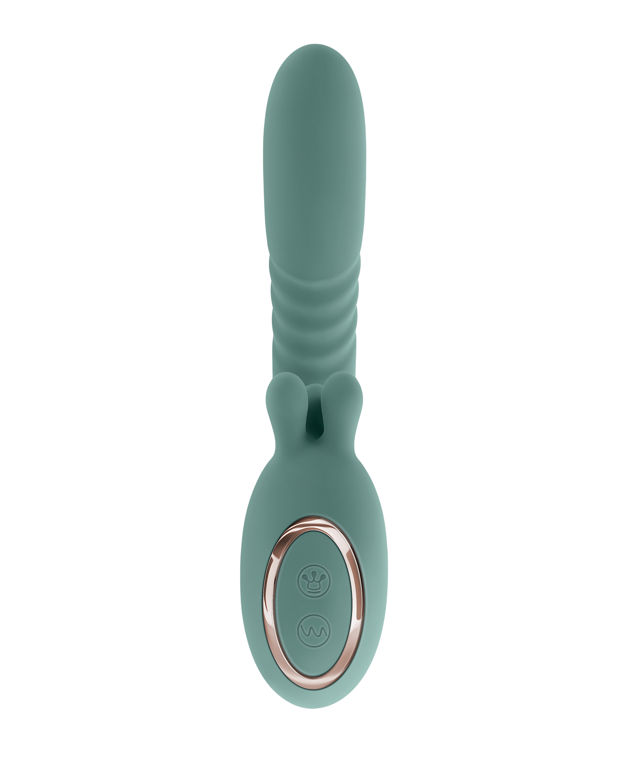 Evolved Thrust into Ecstasy Thrusting Rabbit Vibrator - Mint - Image 3