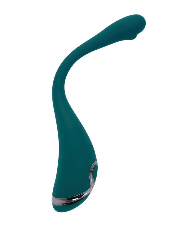 Playboy Pleasure Pinpoint Perfection Clit Stimulator - Teal - Image 3