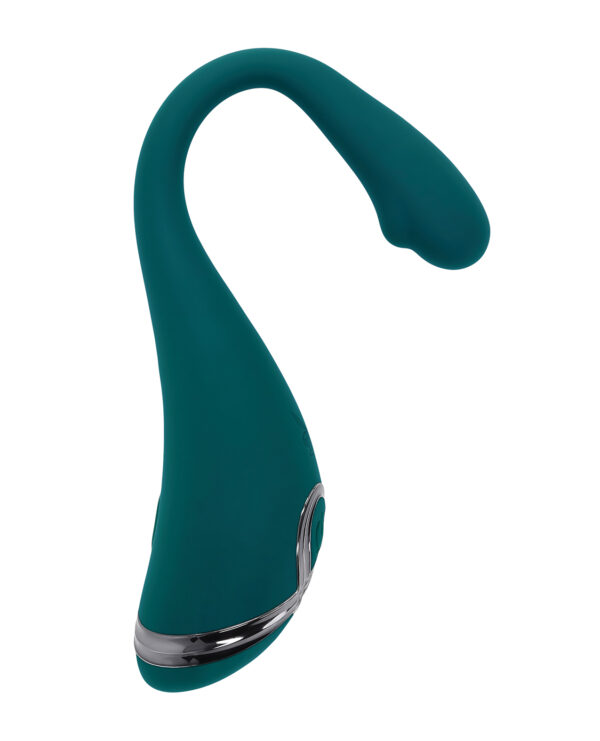 Playboy Pleasure Pinpoint Perfection Clit Stimulator - Teal - Image 4