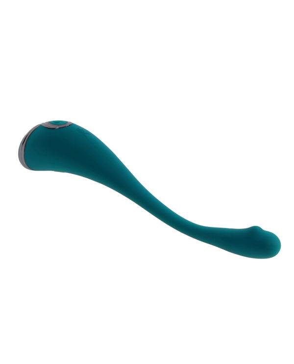 Playboy Pleasure Pinpoint Perfection Clit Stimulator - Teal - Image 5
