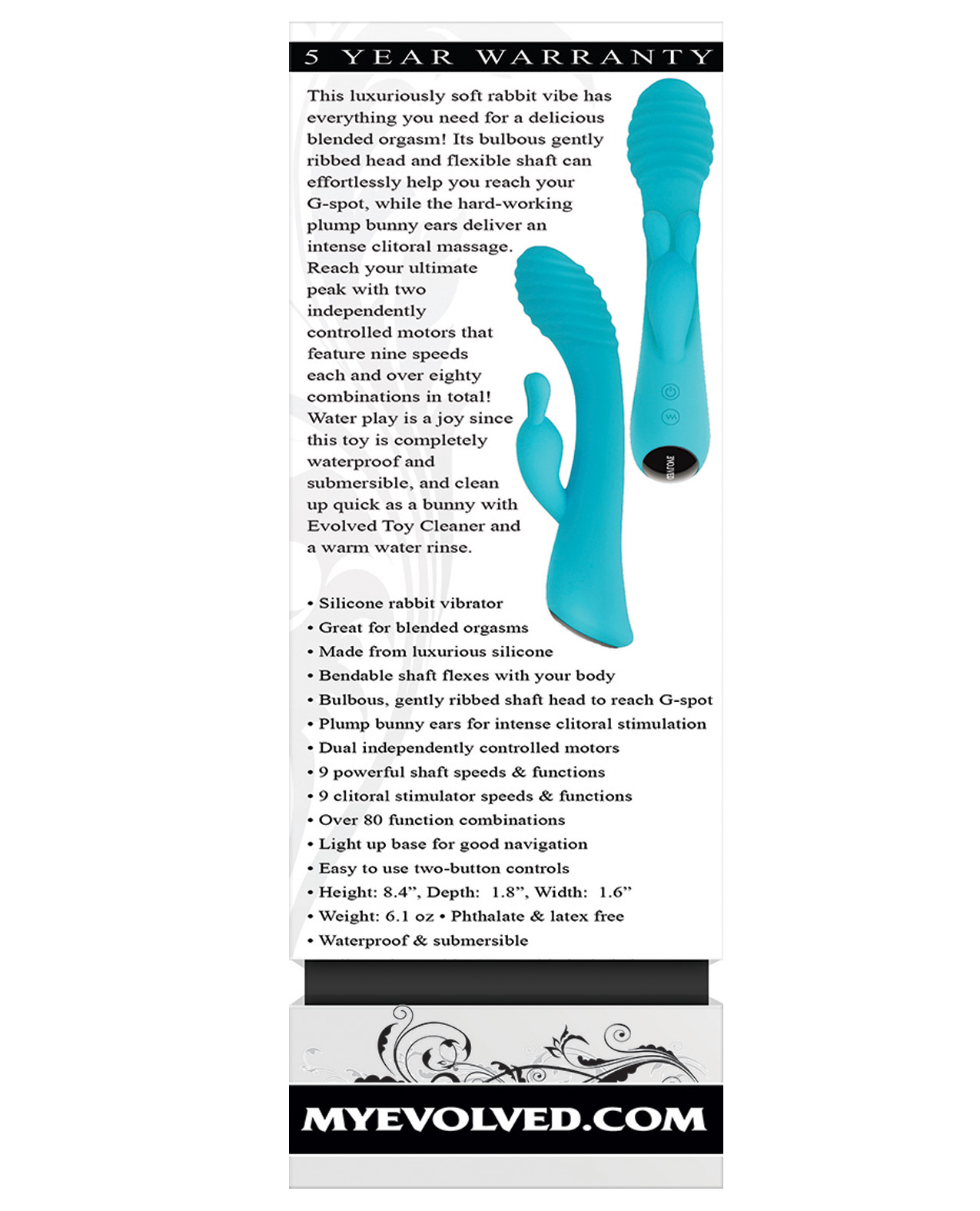 Evolved Aqua Bunny - Aqua - Image 2