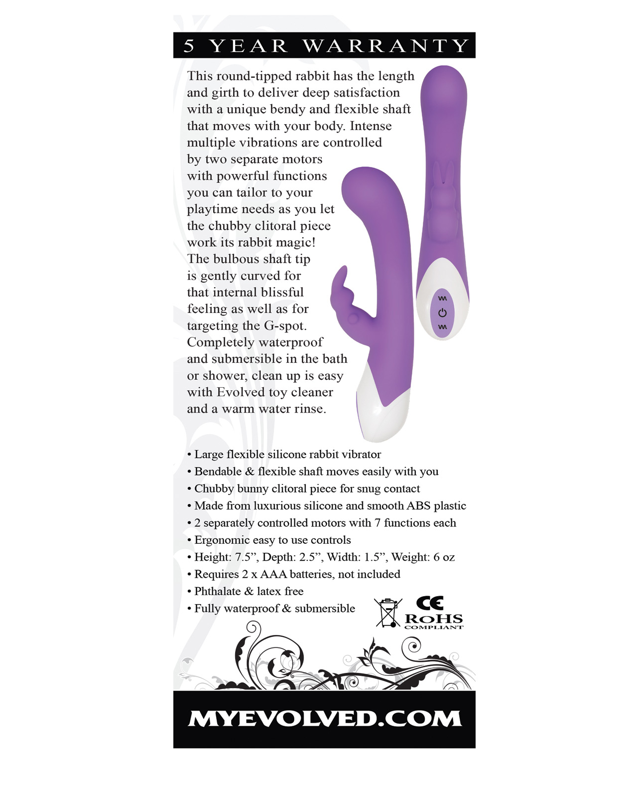 Evolved Enchanted Bunny - Purple - Image 2