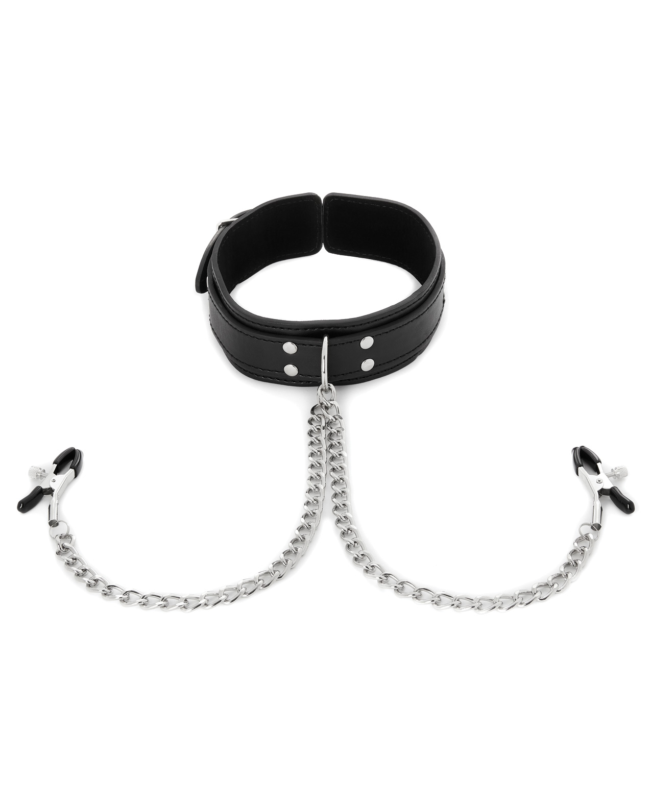 Sex & Mischief Nipple Clamps w/Collar - Image 4
