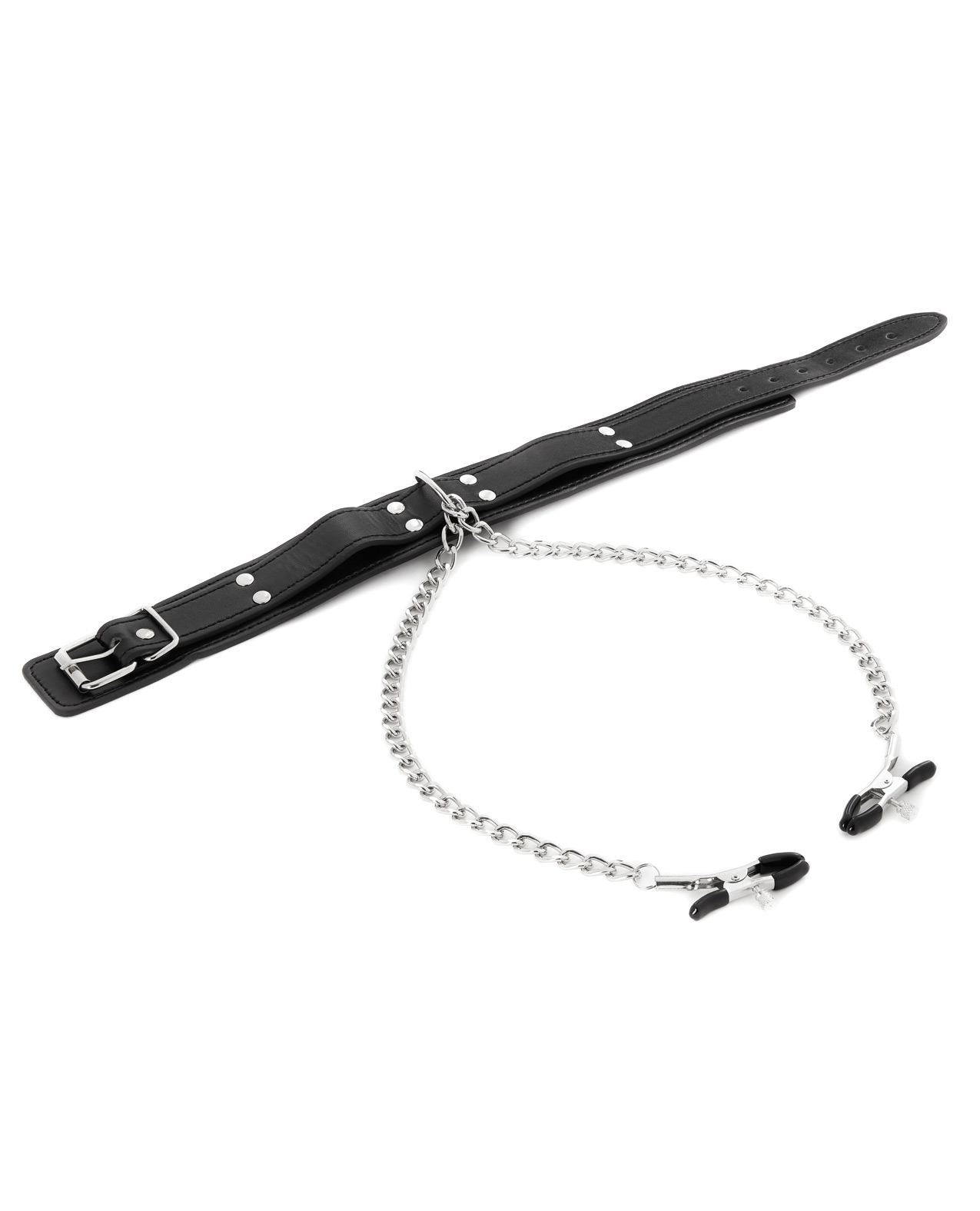Sex & Mischief Nipple Clamps w/Collar - Image 5