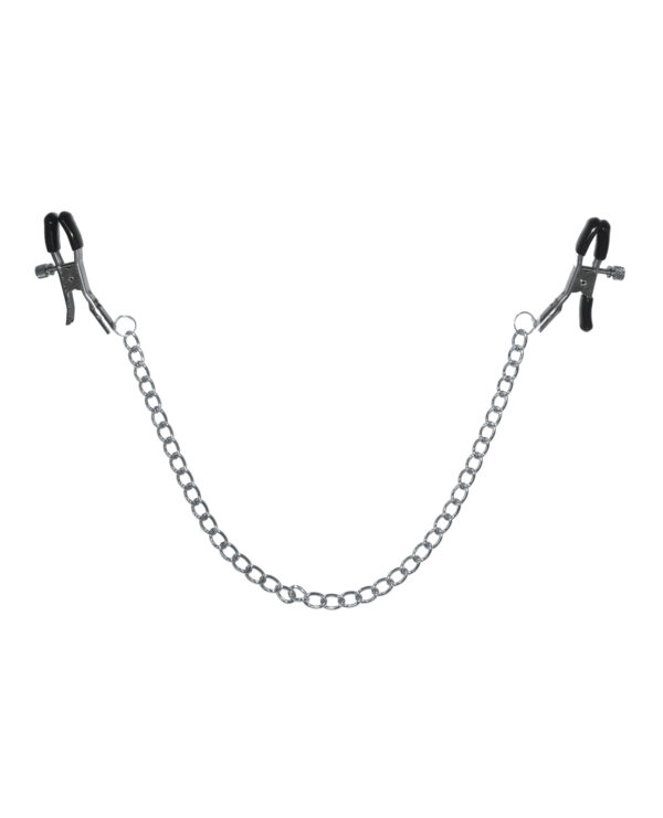 Sex & Mischief Chained Nipple Clamps - Image 2