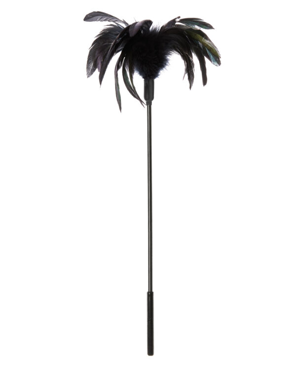 Sportsheets Body Tickler Starburst Feather - Black - Image 2