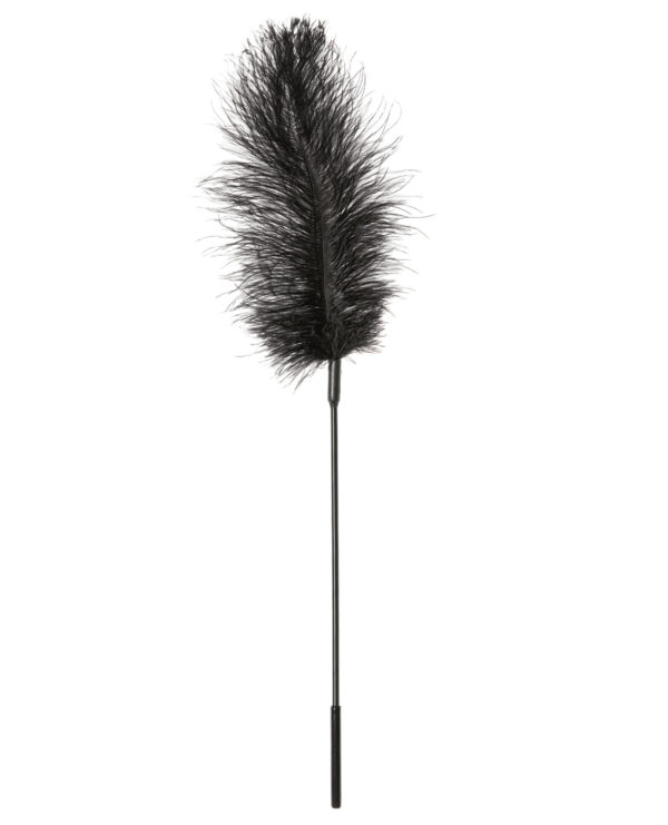 Sportsheets Body Tickler Ostrich Feather - Black - Image 2