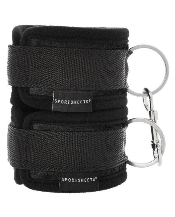 Sportsheets Cuff Love - Black - Image 3