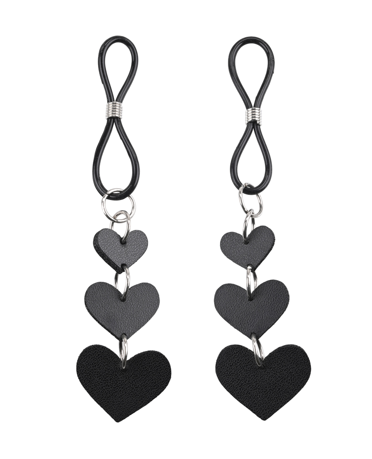Sex & Mischief Heart Nipple Ties - Image 2