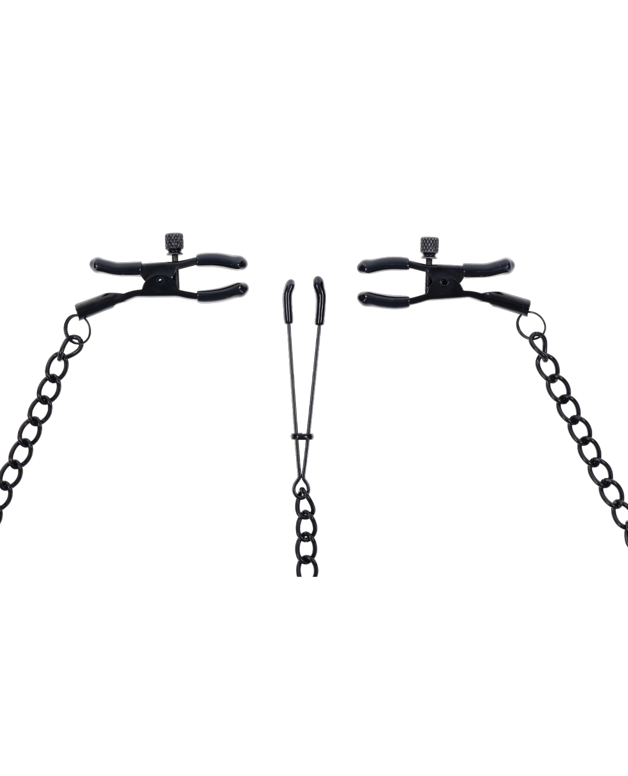 Saffron Chain Nipple to Clit Set - Black - Image 3