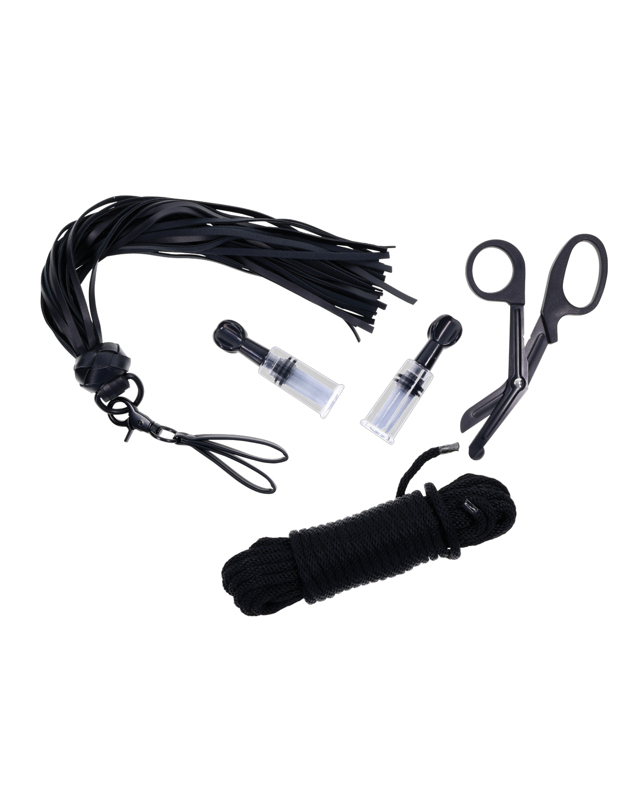 Sportsheets Tied & Twisted Bondage Set - Black - Image 2