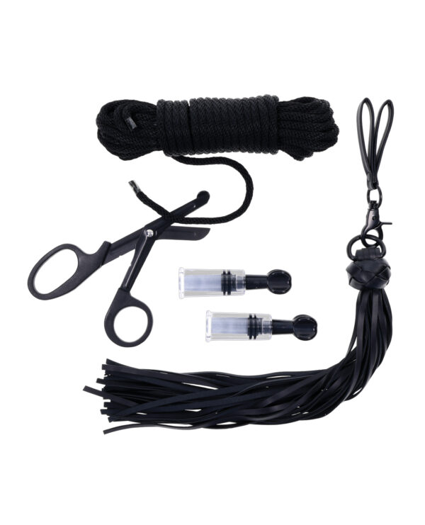 Sportsheets Tied & Twisted Bondage Set - Black - Image 3