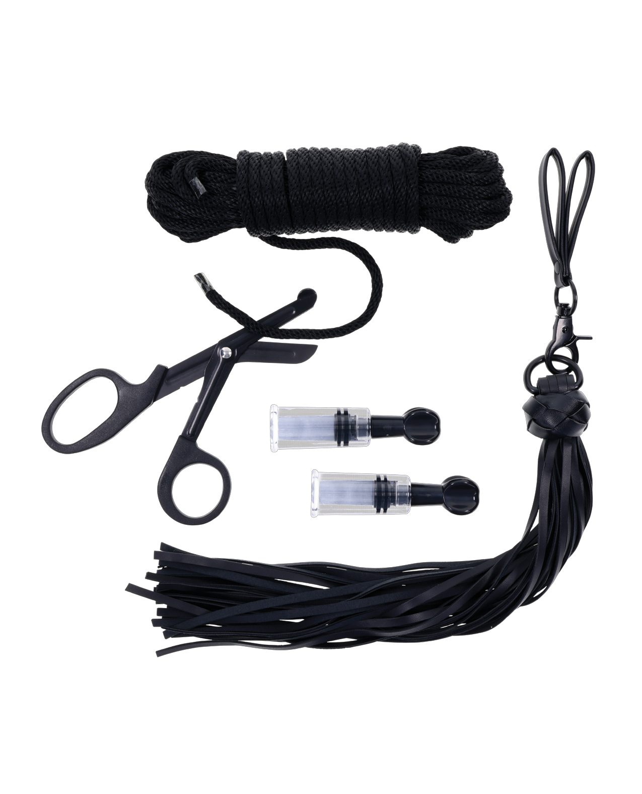 Sportsheets Tied & Twisted Bondage Set - Black - Image 3