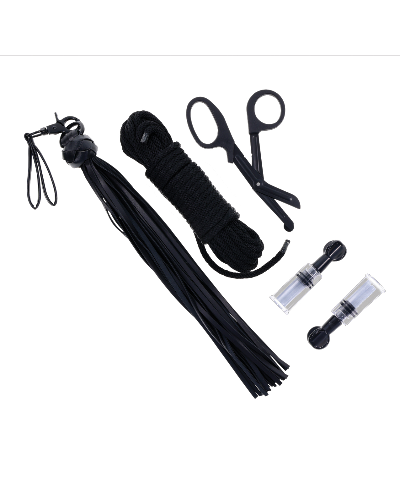 Sportsheets Tied & Twisted Bondage Set - Black - Image 4