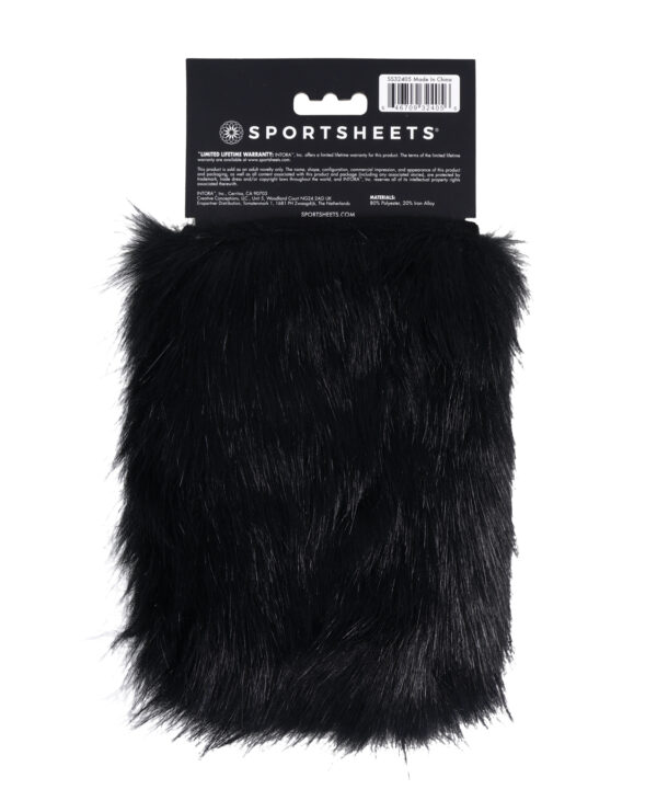Sportsheets Spiked Sensory Mitts - Black - Image 5