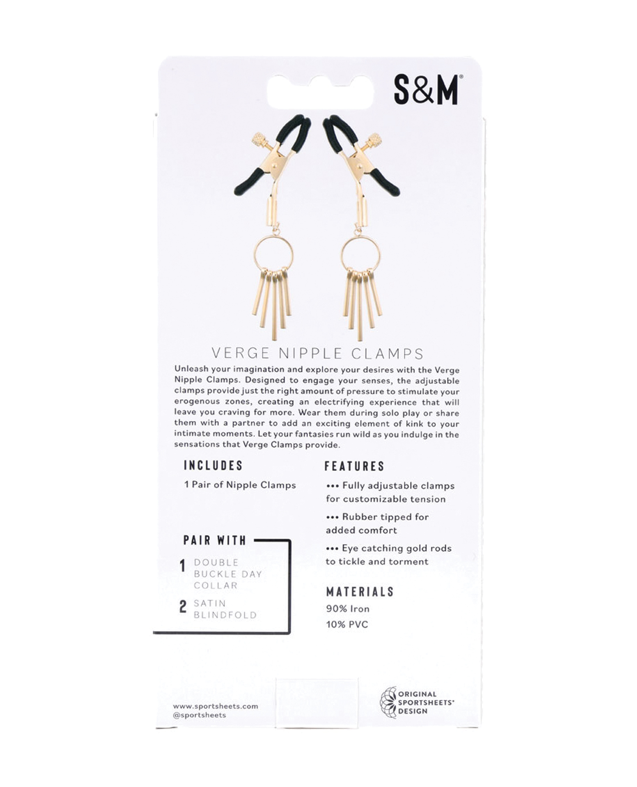 Sex & Mischief Verge Nipple Clamps - Image 5