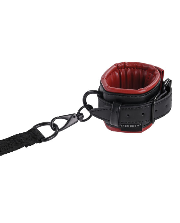 Saffron Under the Bed Adjustable Restraint System - Black and Red - Image 4
