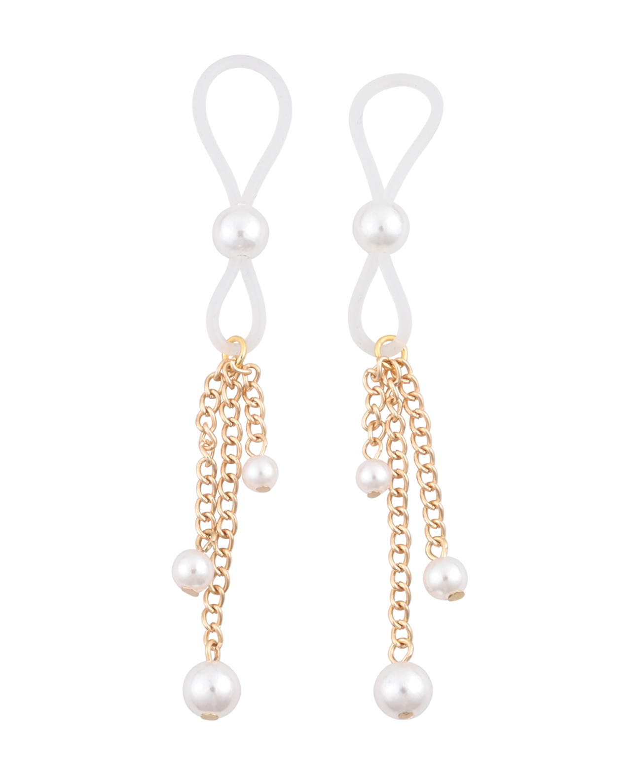 Sex & Mischief Pearl Nipple Ties - Image 2