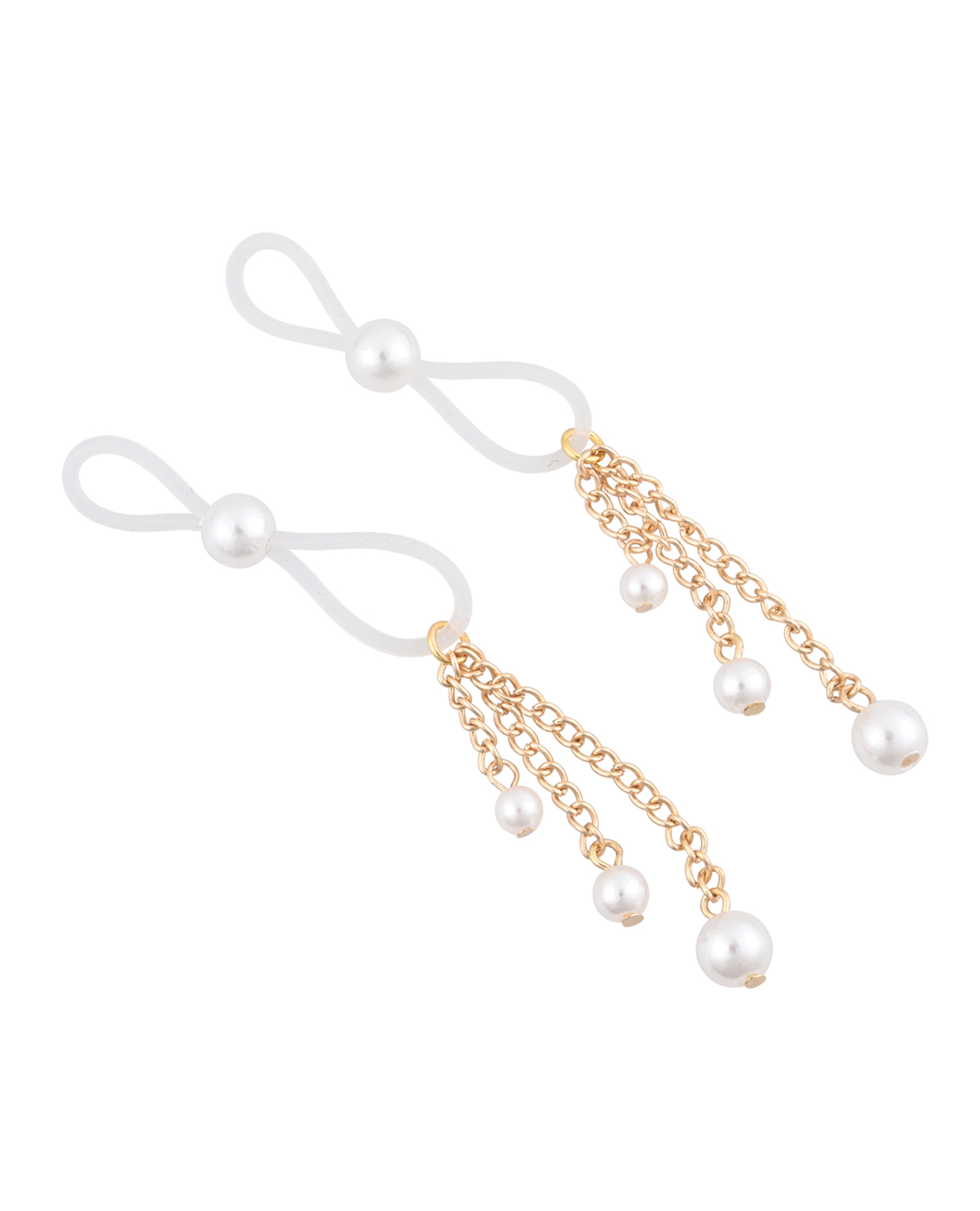 Sex & Mischief Pearl Nipple Ties - Image 3